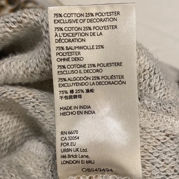 Free People Leopard Print Terry Sweatshirt - Picture 15 of 16